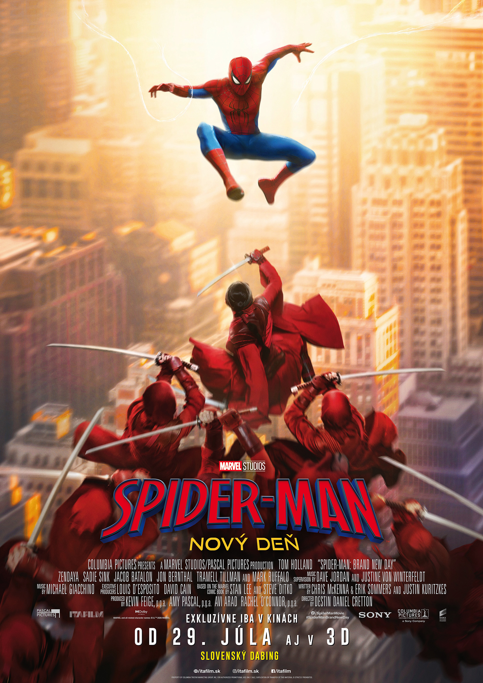 Plagát filmu: Spider-Man: Nový Deň (Pókember: Vadonatúj nap)