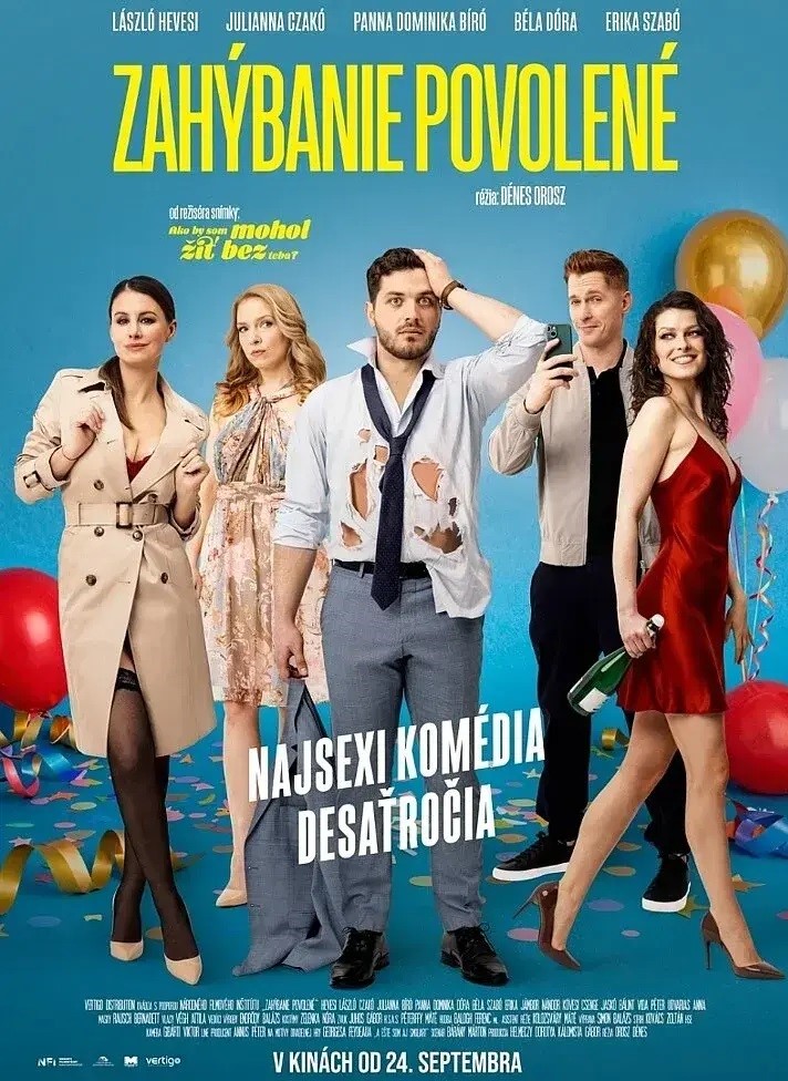 Plagát filmu: Zahýbanie povolené (Félrelépni szabad)